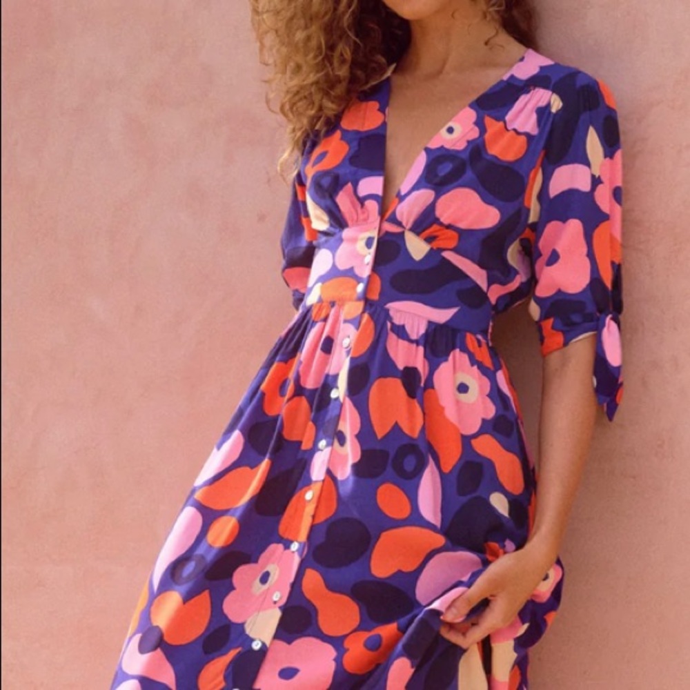 Mister Zimi Saskia Dress in Juniper